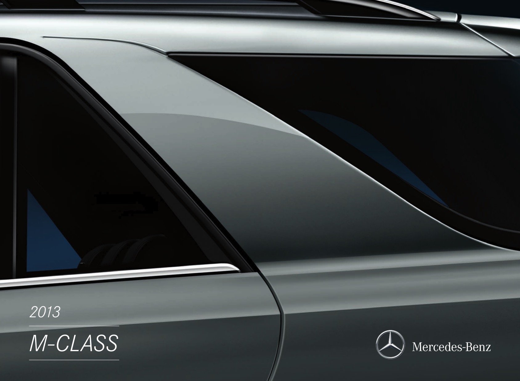 2013 Mercedes-Benz M-Class Brochure